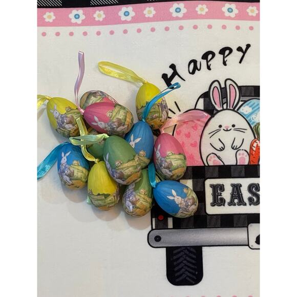 Set of 12 Easter Eggs Foam Ornaments - Picture 3 of 8